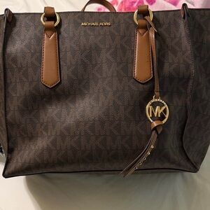 Michael Kors Dark Brown Signature Tote